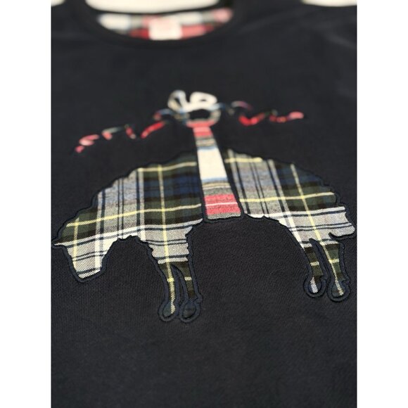 Brooks Brothers Cotton French Terry Golden Fleece Tartan Mens XXL Sweatshirt - Picture 6 of 15